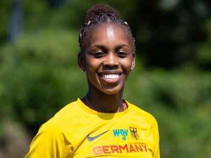 Weitspringerin Maryse Luzolo hat es in Budapest den Einzug in das WM-Finale geschafft.