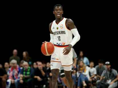 Deutschlands Dennis Schr&ouml;der in Aktion.