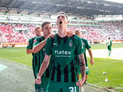 Tomas Cvancara erzielte gleich zwei Treffer f&uuml;r die Gladbacher.