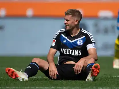 Simon Terodde und seine Schalker mussten sich in Braunschweig geschlagen geben.