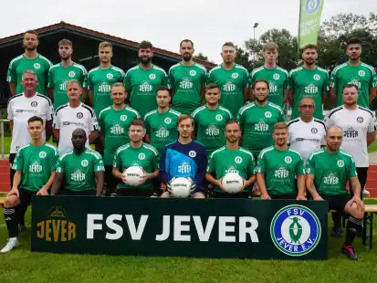Gut aufgestellt ist Kreisliga-Aufsteiger FSV Jever in die neue Saison gestartet.