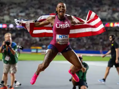 Die US-Amerikanierin Sha'carri Richardson stellte alle Konsumentinnen in den Schatten und setzte sich die WM-Krone auf.