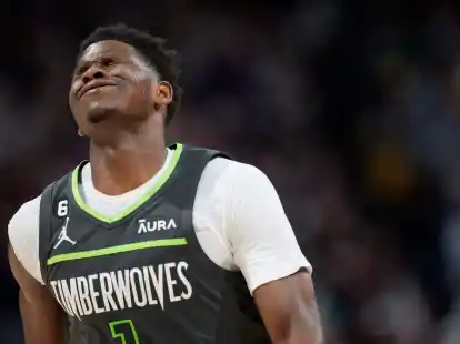Anthony Edwards spielt in der NBA f&uuml;r die Minnesota Timberwolves.