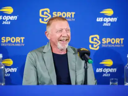 Boris Becker wird als Experte bei den US Open im Einsatz sein.