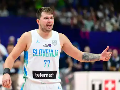 Luka Doncic will mit Slowenien eine WM-Medaille holen.