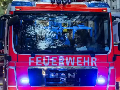 In Neermoor musste die Feuerwehr einen Brand l&ouml;schen.
