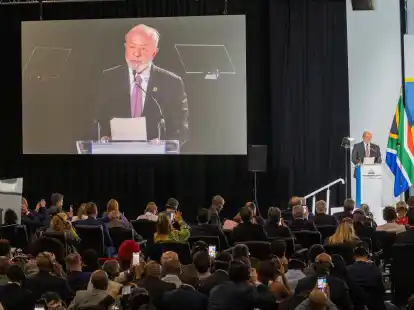 Der brasilianische Pr&auml;sident Luiz In&aacute;cio Lula da Silva spricht sich f&uuml;r ein schnelles Ende des Ukraine-Konflikts&nbsp;aus.