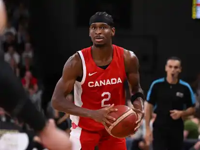 Kanadas Shai Gilgeous-Alexander geh&ouml;rt bei der WM zu den Stars.