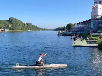 Kanute Sebastian Brendel ist f&uuml;r die Weltmeisterschaften in Duisburg positiv gestimmt.