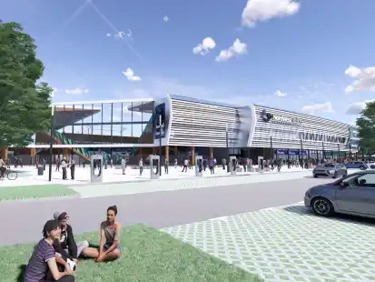 So stellt sich die Initiative Nordweststadion den Stadionneubau an der Maastrichter Stra&szlig;e vor. Offizielle Pl&auml;ne gibt es noch nicht.