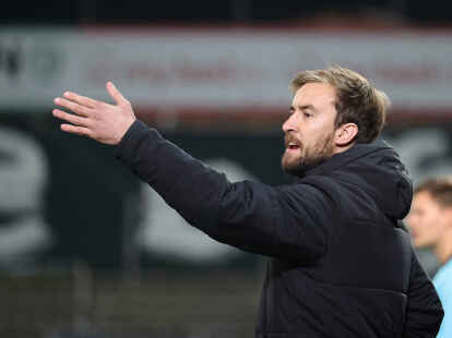 Warnt vor dem TSV Havelse: Jeddelohs Trainer Key Riebau