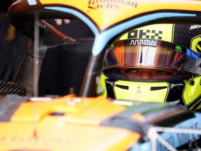 Lando Norris hat sich im zweiten Freien Training in der Niederlande die Bestzeit gesichert.