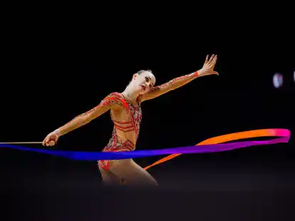 Turnte in Valencia erneut zu Gold: Darja Varfolomeev.