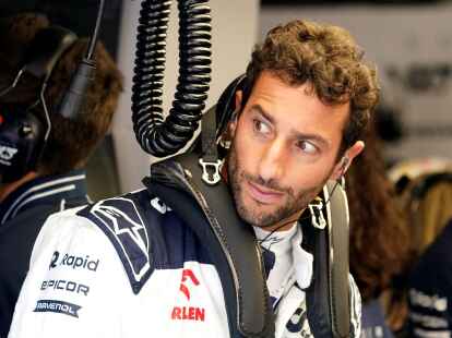Hat sich einen Bruch des linken Mittelhandknochens zugezogen: Daniel Ricciardo..