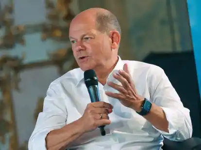 Laut Bundeskanzler Olaf Scholz will die AfD &laquo;alles verhindern, was n&ouml;tig ist, dass Deutschland ein modernes Industrieland bleibt&raquo;.