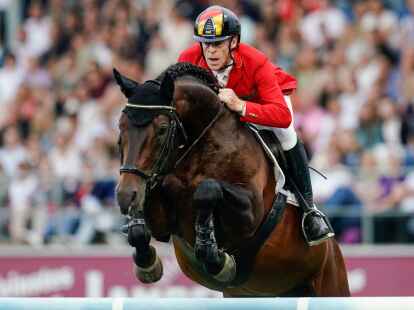 Marcus Ehning auf dem Pferd Stargold.