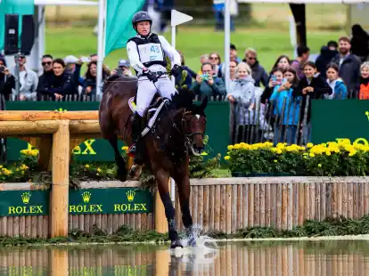 Michael Jung beim Gel&auml;nderitt.