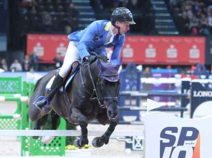 Springreiter Christian Ahlmann setzte sich in Paris durch.