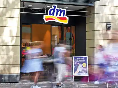 Eine dm-Filiale in der Karlsruher Innenstadt.