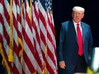 Donald Trump muss sich vor Gericht verantworten.