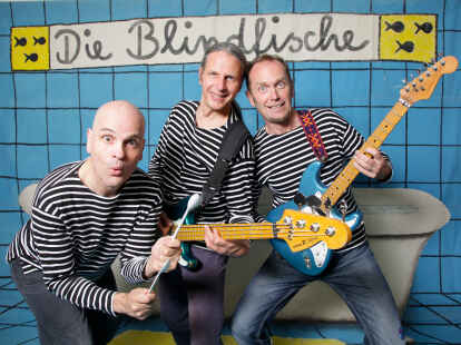 Die Blindfische begeistern Jung und Alt mit ihren rockigen Liedern. Am 9. September geben sie im OOWV-Museum &bdquo;Kaskade&ldquo; in Jade einKonzert. Bild: