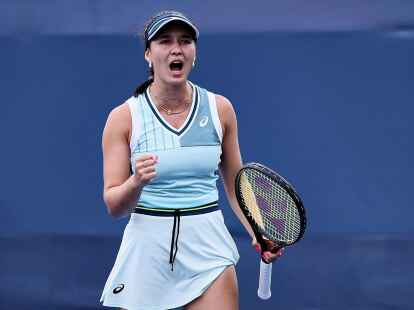 Eva Lys hat bei den US Open die zweite Runde erreicht.