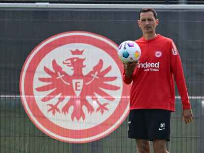 Muss eventuell ohne seinen besten Torj&auml;ger auskommen: Eintracht-Coach Dino Toppm&ouml;ller.