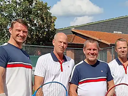 Ein Erfolgsteam: die M&auml;nner-40-Mannschaft des SV Lemwerder
