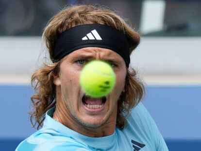Alexander Zverev kritisiert den Ball bei den US&nbsp;Open.