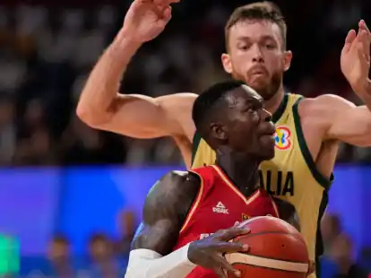 NBA-Profi Dennis Schr&ouml;der (vorne)&nbsp;steht dem DBB-Team gegen Slowenien zur Verf&uuml;gung.