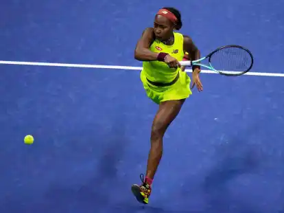 Ver&uuml;ckt sogar die Obamas: Coco Gauff.
