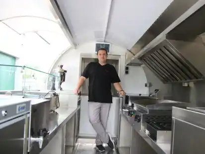 Alexander Goss will mit seinem Foodtruck und dem Catering Ostblocklatino in und um Cloppenburg durchstarten.