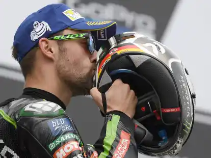 2017 hatte Jonas Folger auf dem Sachsenring das beste Ergebnis seiner Karriere erzielt.