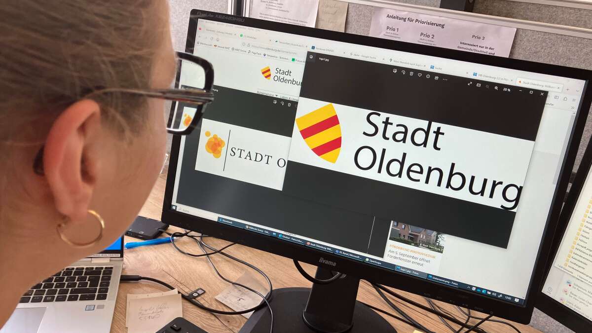 Oldenburg Stadtlogo beschäftigt Ratspolitik