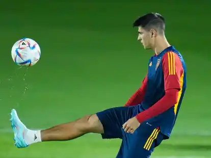 Das spanische Team um &Aacute;lvaro Morata verurteilt das Verhalten ihres Verbandspr&auml;sidenten Luis Rubiales.