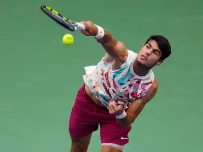 Der Spanier Carlos Alcaraz hat zollt Alexander Zverev viel Respekt.