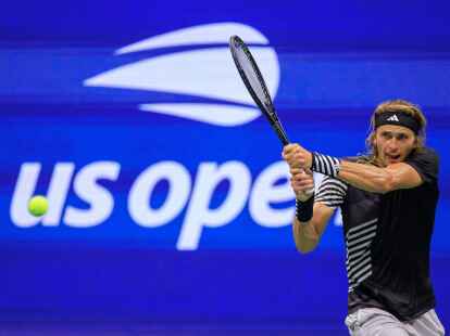 Alexander Zverev trifft im Viertelfinale bei den US Open auf Carlos Alcaraz.