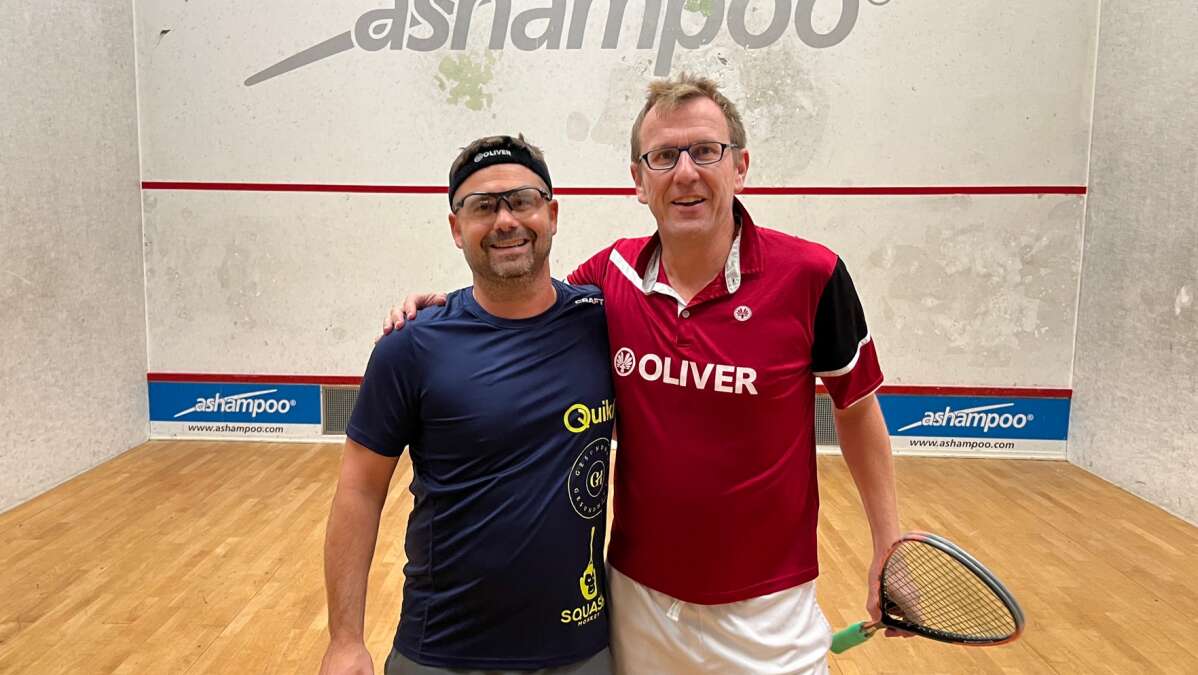 SquashRanglistenturnier Jeverländer David spielt sich beim Nordsee