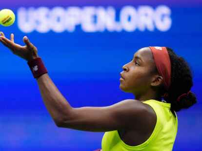 Coco Gauff steht im Finale der US Open.