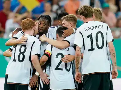 Die DFB-Junioren gewannen gegen die Ukraine.