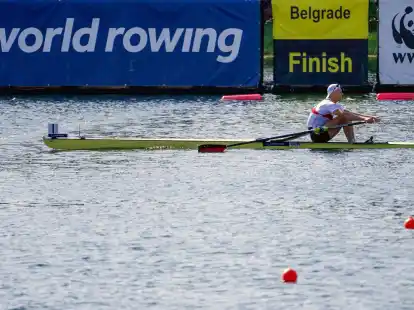 Ruder-Weltmeister im Einer: Oliver Zeidler.