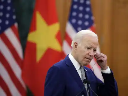 Nennt seine Reise einen &laquo;historischen Moment&raquo;:&nbsp;Joe Biden