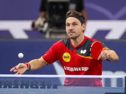 Bei der Team-EM in Malm&ouml; f&uuml;hrte Timo Boll die deutsche Mannschaft zum Sieg gegen Finnland.