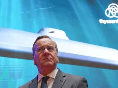 Verteidigungsminister Boris Pistorius (SPD) will f&uuml;r Deutschland U-Boote kaufen.
