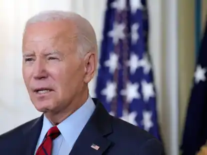 US-Pr&auml;sident Joe Biden. Die Republikaner treiben seit Monaten Untersuchungen rund um Finanzgesch&auml;fte der Biden-Familie voran.