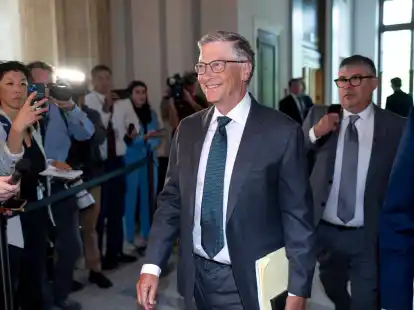 War mit von der Partie: Microsoft-Gr&uuml;nder Bill Gates.