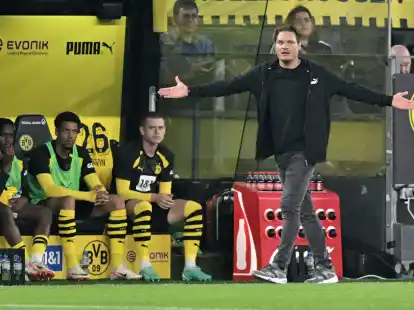 BVB-Coach Edin Terzic steht nach dem Fehlstart in die neue Saison unter Druck.