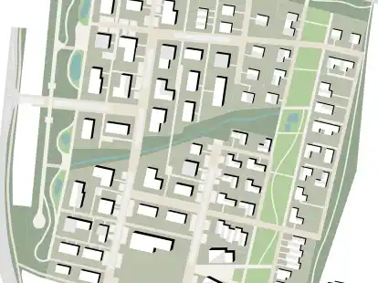 Der Entwurf f&uuml;r das Baugebiet Westerholtkamp in Ahlhorn.