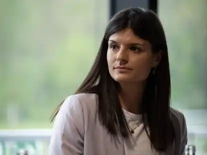 Die Technische Direktorin bei Eintracht Frankfurts Frauen: Katharina Kiel.