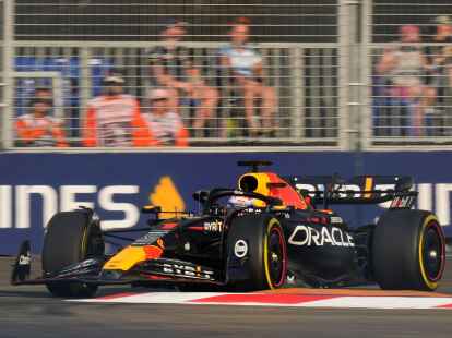 Kommt in Singapur noch nicht in Fahrt: Max Verstappen.